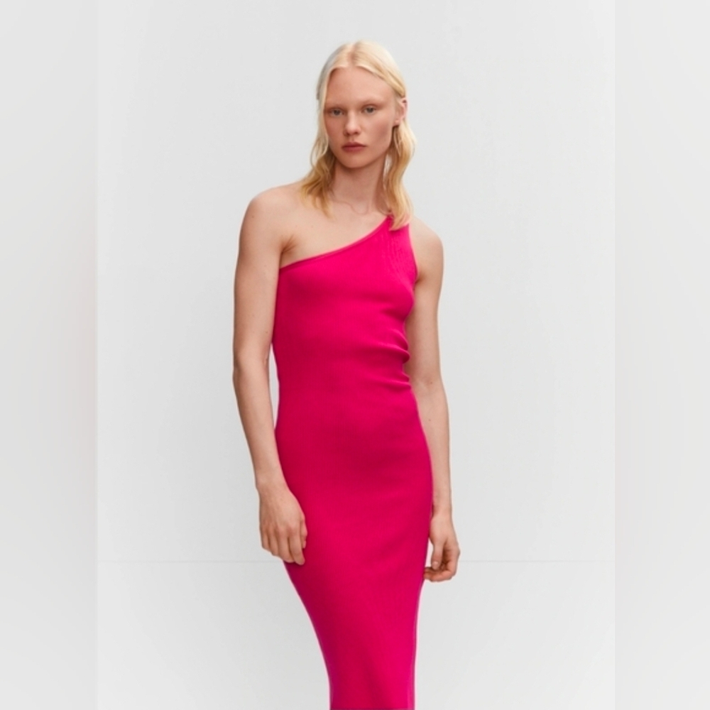Mango Ribbed Dress - Picture 5 of 6